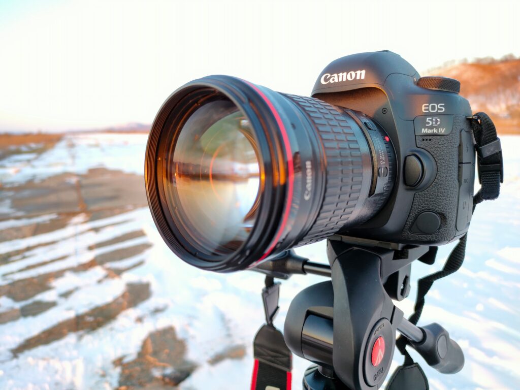 Câmera para filmar canon