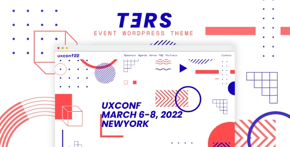 Ters | Contemporary Event WordPress Theme
