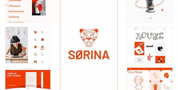 Sørina – Creative Portfolio WordPress Theme